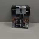 Mixpresso 8-Cup Drip Coffee Maker Programmable, Coffee Pot Machine Including Reusable & Removable Coffee Filter, Black Electric Coffee Maker