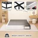 9 Inch Box Spring Queen Mattress Foundation with Easy Clean Cover