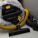 DEWALT Shop Vacuum 5-Gallon 4 HP STEALTHSONIC Wet/Dry Vacuum Cleaner DXV05P-QTB Ultra Quiet Poly Shop Vacuum with Powerful Suction for Garage, Jobsite, and Workshop (Yellow)