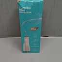 Water Dental Flosser Cordless Oral Irrigator with 300ml 5 Tips 4 Modes USBCharger Portable Travle Irrigation Cleaner IPX7 Electric Irrigador Dental for Teeth Cleaning (White)