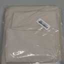 Bedsure 100% Washed Cotton Duvet Cover Full Size - Linen Color Minimalist Bedding Set Linen Like - PureWoven Plain Simple & Soft Comforter Cover for All Seasons (Full, 80"x90")