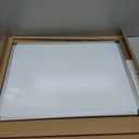 VUSIGN Magnetic White Board Kit for Wall 24" x 18", 1 Dry Eraser & 2 Multicolor Markers & 4 Magnetic Pins, Sliver Reinforced Aluminum Frame for Home, School, Office