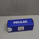 MIULEE Pack of 2 Decorative Linen Burlap Textured Pillow Covers Farmhouse Boho Accent Pillowcases Spring Coastal Home Decor for Couch Sofa Bedroom Living Room 18x18 Inch Light Blue