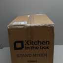 Kitchen in the box Stand Mixer, 900W 8.5QT Kitchen Electric Mixer, 6-Speed Large Capacity Food Mixer for Home Cooks with Egg Whisk, Dough Hook & Flat Beater (Black)