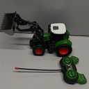 Remote Control Tractor Toy for Kids 3-5, 1/24 Scale Kids RC Truck Tractor with Light and Sound Farm Vehicle Toys for Toddlers Boys Girls 3 4 5 6 7 8 9 Year Old Birthday Gift