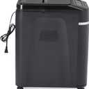 Amazon Basics 200-Sheet Auto Feed Cross-Cut Paper Shredder, High Security P-4, Anti-Jam, 8.5 Gallon Pullout Bin, Black