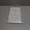 Titanker Clear Shower Curtain Liner, Premium PEVA Shower Liner Heavy Duty Waterproof Shower Curtains for Bathroom with Big Stones and Grommets, 72x72 Inches