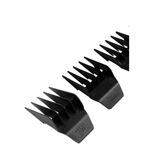Yinke for Wahl Clipper Guards Set 10 12 16, Hair Clipper Guards for Wahl Senior Clippers with Metal Clip, 3 Cutting Lengths 2 inch/1.5 inch/1.25 inch, Fits Most Cordless/Cord Wahl Clippers (Black)