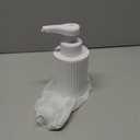 Automatic Soap Dispenser Liquid Touchless: 9oz White Plastic - Rechargeable Electric Smart Auto Hand Soap Dispenser - Dish Bathroom Kitchen