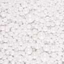 3 x White Pearl Sprinkles for Cake Decorating, Edible Pearls Sugar for Baking Cupcake Toppers Ice Cream Cookie Wedding Party Birthday Valentines Celebrations Supplies, 4.05oz