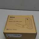 Veise VE019 Fingerprint Smart Lever Lock - APP Control, Keypad Door Lock with Handle, Keyless Entry for Front Door and Bedroom, Electronic Digital Knob, Remote Grant, IP55 Weatherproof, Satin Nickel