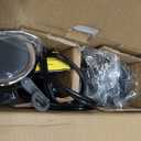 KOIOS Immersion Blender, 1000W Anti-scratch 3-in-1 Hand Blender, Upgraded 12 Speed Stainless Steel Blade Stick Blenders with Turbo Mode, Whisk and Milk Frother, Non-BPA (Silver)