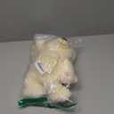 Leyndo 12 Inch Angel Remembrance Bear Plush Stuffed Animal with Recorder Soft Plush Animal Toy with a Picture Frame for Baby Shower Birthday Party Wedding Gift(Cream) (Beige)