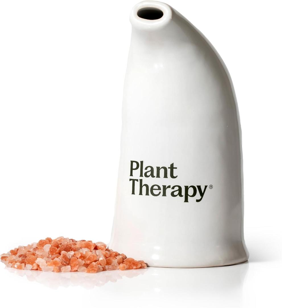 Plant Therapy Pink Himalayan Salt Inhaler w/Pink Himalayan Crystal Salt