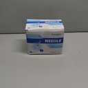 100 Pack Disposable 3ml/cc Lab Syringes with 23Ga 1 Inch Needle Luer Lock, Individually Sealed Packed