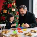 8PCS Christmas Green Monster Textures Toys Sensory Stone for KidsTextured Soft Worry Stone for Autism Kids Calming Fidget Stress Toys for Students Anxiety Relief Small Prizes Fidget ToysChristmas