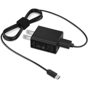 Charger Fit for Kindle Fire Tablet with 5Ft Type-C and Micro USB Cable for Charging Fire HD 6 7 8 10/Fire Max 11/Fire Plus/Kids/Kids Pro/HD HDX/Kindle/Paperwhite/Oasis E-Reader and Samsung Phone