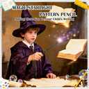 100Pcs Pencils with Erasers,Harry Potter Pencils bulk for Kids Novelty Fun Wood Pencils Wood Pencils for School Company Office Stationery Gift,Perfect For a Wizard Theme,Party Favors