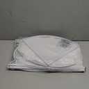 Small Corner Shelf Metal Bathroom Corner Shelf 3 Tier Bathroom Stand Toilet Paper Storage Standing Shower Caddy Organizer Toilet Shelf Unit (White)