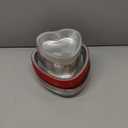 Meanplan 30 Pack Heart Shaped Cake Pans 21 oz, 9 oz Aluminum Heart Shaped Foil Pan Disposable Valentine Cake Baking Mold with Lids Galentine's Day Cupcake Dessert Boxes for Valentine Parties