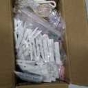 Mkono Macrame Hanging Photo Display Wall Decor with String Lights, Boho Wooden Beads Garland Collage Picture Card Frame Holder with 45 Clips for Bedroom Living Room Dorm, Teen Girls Christmas Gifts (Large, Multi)