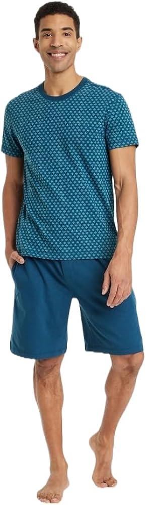 Goodfellow & Co Men's Short Sleeve Pajama Set 2pc -XL
