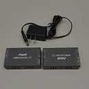 HDMI Extender 165ft Over Single Cat5e/6 Ethernet, Extend 1080P@60Hz Video No Delay, Transmit Audio Video Synchronously, Support 3D, POC, EDID