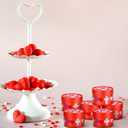 Eersida 24 Pcs Inspirational Valentine Prayer Box Craft Kit Religious Crafts Valentine's Day DIY Handmade Box for Sunday Art Activities