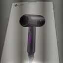 Slopehill Professional Ionic Hair Dryer, Powerful 1800W Fast Drying Low Noise Blow Dryer with 2 Concentrator Nozzle 1 Diffuser Attachments for Home Salon Travel (Black)