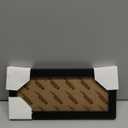 10x4 Frame Black Solid Wood Picture Frame -4x10 Panoramic Picture Frame for Wall Decoration, Classic Black Minimalist Style Suitable for Decorating Houses, Offices, Hotels1 PackBlack