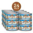 Merrick Purrfect Bistro, Grain Free Premium Surfin & Turfin, Wet Cat Food Pate, 5.5oz Cans, 24 Pack