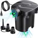 Electric Air Pump - Quick-Fill Portable AC110-120V Pump for Inflatables, Mattresses, Cushions, Pool Floats & More