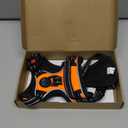 PHOEPET No Pull Dog Harnesses for Small Dogs Reflective Adjustable Front Clip Vest with Handle 2 Metal Rings 3 Buckles [Easy to Put on & Take Off] (XS, Orange)