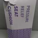 C CUSHION LAB Patented Pressure Relief Seat Cushion for Long Sitting Hours on Office/Home Chair, Car, Wheelchair - Extra-Dense Memory Foam for Hip, Tailbone, Coccyx, Sciatica - Light Grey