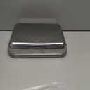 4pcs Stainless Steel Food Storage Containers with Lids, Airtight Stackable Metal Meal Prep Containers Deli Meat Keeper for Refrigerator Freezer for Picnic BBQ Party Travel & Office Lunch