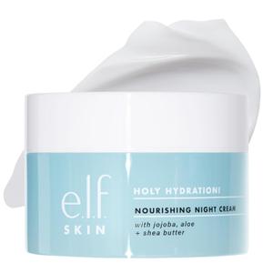 e.l.f. SKIN Holy Hydration! Nourishing Night Cream, Ultra-Hydrating Moisturizer, Infused with Shea Butter, Soothes Skin, 1.76 Oz