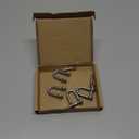 Stainless Steel 304 D Shape Shackle 5/32", 1/4", 5/16",3/8", 9/16", for Chains Wirerope Lifting Outdoor Camping Survival Rope Bracelets Or for Heavy Duty Construction