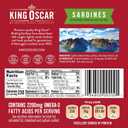 King Oscar Wild Caught Sardines in Extra Virgin Olive Oil 3.75 Ounce (Pack of 4)