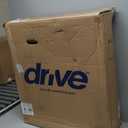 Drive Medical Lightweight Expedition Folding Transport Wheelchair - Ultra Lightweight Mobility Support for Seniors & Adults - Strong Aluminum Frame - Hand Brakes - Compact Folding Travel Chair - Red