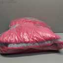 Fluffy Round Area Rugs for Living Room,Hot Pink 6'X6'Shag Circle Area Rugs for Bedroom,Non Slip Fuzzy Plush Rug for Kids Room Boys Girls Room and Dorm