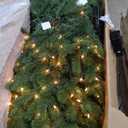 National Tree Company 7.5 ft Pre-Lit Downswept Douglas Fir Full Artificial Christmas Tree, 750 Clear Lights, 1867 Tips, Includes Stand, Green