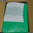 Plasticplace 55-60 gallon Trash Bags │ 1.2 Mil │ Green Heavy Duty Garbage Can Liners │ 38” x 58” (50 Count)