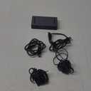 Unitek KVM Switch 2 Monitors 2 Computers 4K@60Hz HDMI+Displayport Dual Monitor KVM Switches 3 USB Ports for Sharing Keyboard Mouse Hard Drives Mic Headset 2 USB-B Cable DC 5V Adapter Controller