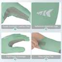 KastKing Sol Armis Pro UPF50+ Fishing Gloves-Quick-Dry, Full Finger & 3/4 Fingerless Sun Protection Gloves Men Women for Outdoor (X-Small)