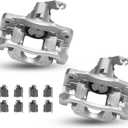 Rear Left & Right Disc Brake Caliper Both Side Caliper For 2008-2012 Chrysler Town & Country For 2008-2012 Dodge Grand Caravan For 2012 Ram C/V For 2009-2012 Volkswagen Routan 18B5080 18B5081