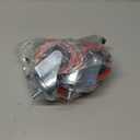 4 Pack Heavy-Duty 2.5" Swivel Caster Wheel Creeper Service Cart Stool Post Mount (Red)