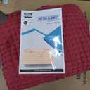 Utopia Bedding 100% Cotton Waffle Blanket Queen Size Burgundy, 90x90 Inch | Lightweight Breathable Cozy Summer Bed Blanket Home Decor Gift for Women and Men