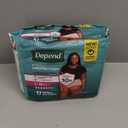 Depend Fresh Protection Adult Diapers, Incontinence Underwear for Women, Disposable, Maximum, Large, Blush, 17 Count