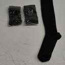 CHARMKING Compression Socks for Women & Men Circulation (3 Pairs) 15-20 mmHg is Best Athletic for Running, Flight Travel, Support, Cycling, Pregnant - Boost Performance, Durability (L/ XL, Black)