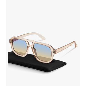 livho Trendy Polarized Square Aviator Sunglasses Women Men Square Eyewear Frame, Retro Sun Glasses for Women Men 2025 Shades